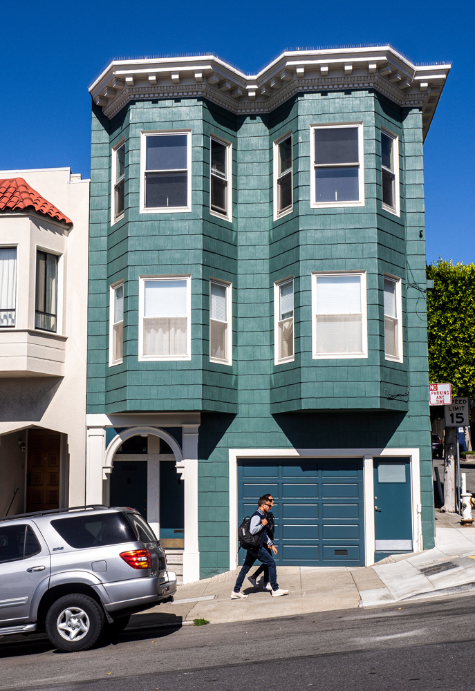 viktorianische Häuser in San Francisco