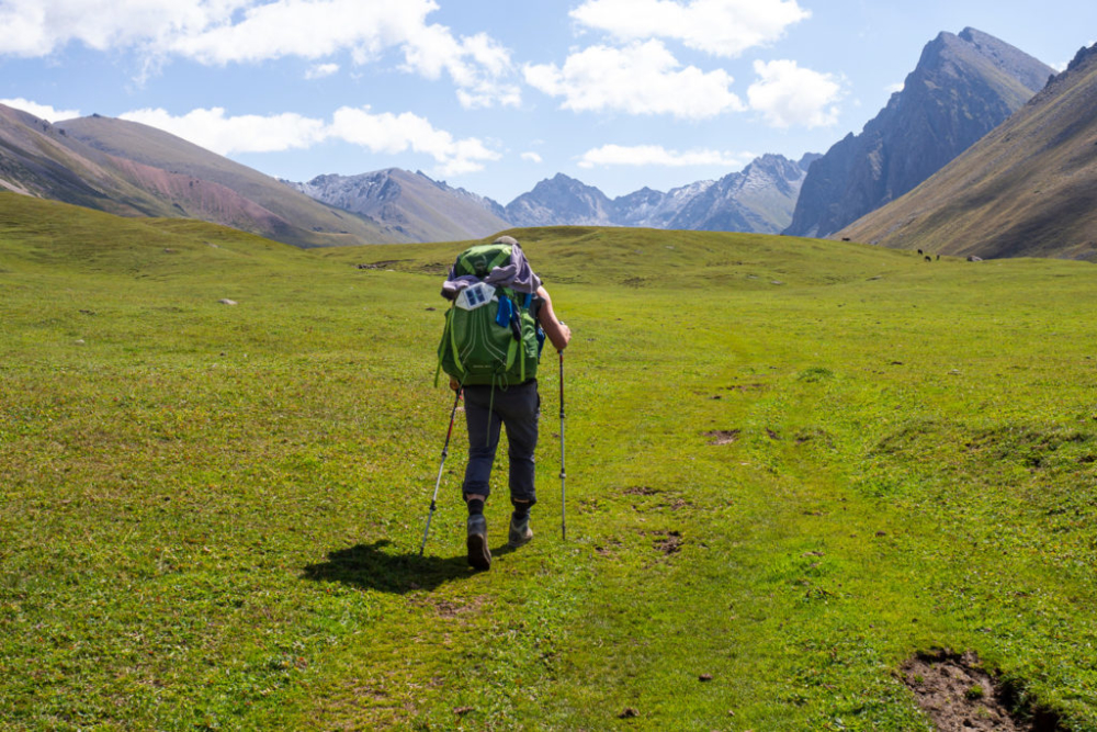 Trekking im Anyr-Tor-Tal in Kirgistan